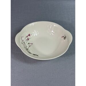 Vintage Crooksville WINDBLOWN Serving Bowl 8 1/2" x 9 1/2"